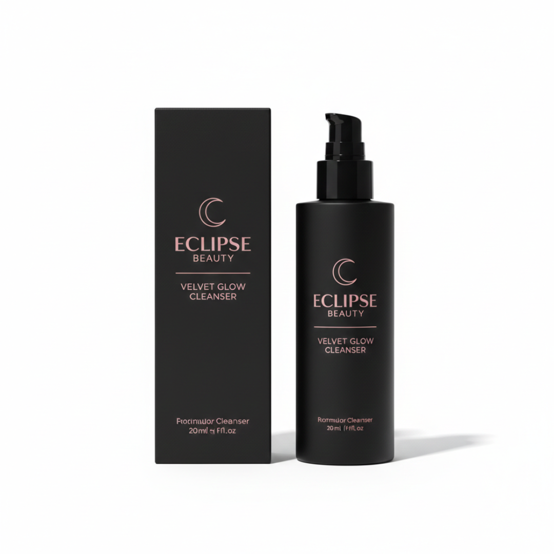 Eclipse Beauty Velvet Glow Cleanser – Gentle Hydrating Face Wash